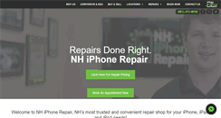 Desktop Screenshot of nhiphonerepair.com